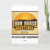 De Groet Card003 van Kerstmis Feestdagen Kaart (Achterkant)