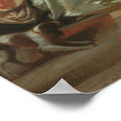 De groet - Pieter de Hooch Fine Art Poster (Hoek)