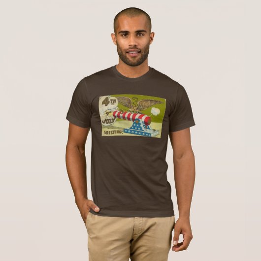 De groet van 4 juli t-shirt (Voorkant volledig)