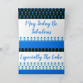 De groet van de dag met poolvlekken kaart (Binnen)