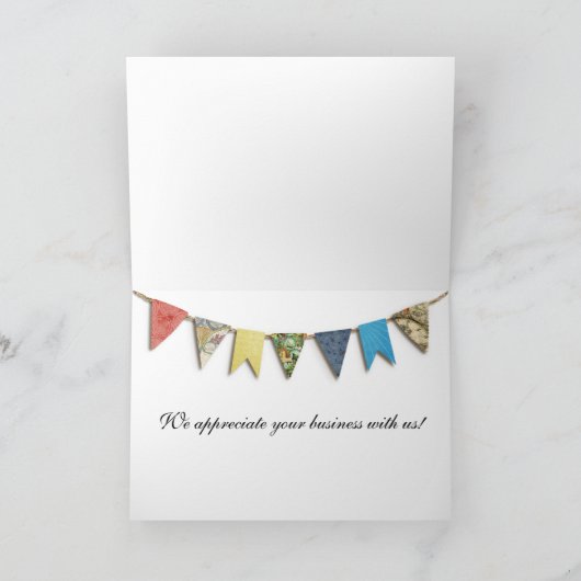 De Groet van de de zegelReis van het paspoort Bedankkaart (Binnen)