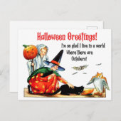 De Groet van de hagel met het Inspirerende Citaat Briefkaart (Voorkant / Achterkant)