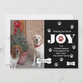 De Groet van de Kaart van de Foto van de Vakantie (Voorkant)