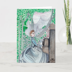 De groet van de Piano Kaart