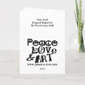 De Groet van de Verjaardag "van de Banden van het Kaart (Achterkant)