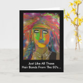 De Groet van de Verjaardag "van de Banden van het Kaart (Gele Bloem)