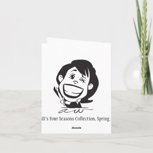 De Groet van de Verjaardag van de zomer. 2/12. Kaart (Achterkant)