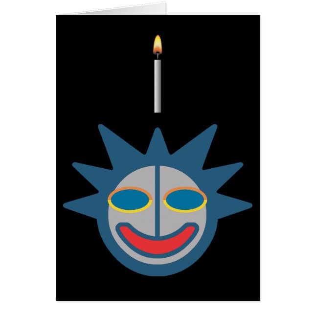 De Groet van de Verjaardag van slappy-Denka (Voorkant)