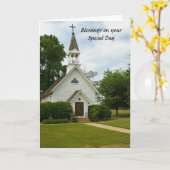 De Groet van de Verjaardag van zegen Kaart (Gele Bloem)