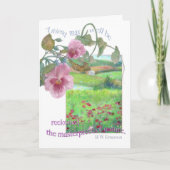 De groet van de vriendschap met kaart (Voorkant)