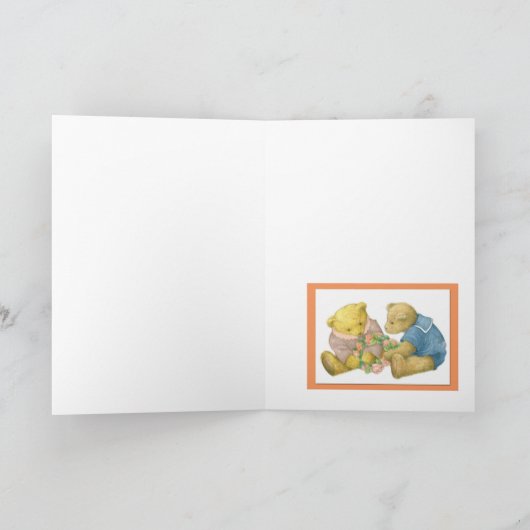 De groet van de vriendschap met kaart (Binnen)