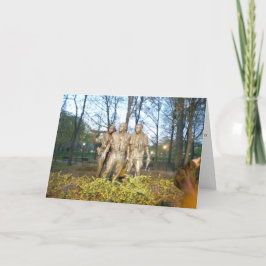 De Groet van de wapenstilstandsdag voor de Kaart