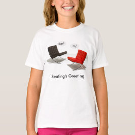 De groet van de zitplaats t-shirt