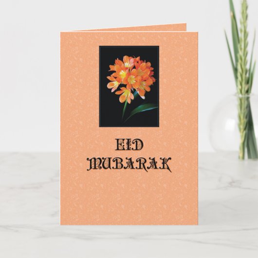 De Groet van Eid Feestdagen Kaart (Voorkant)