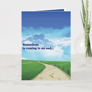 De Groet van Eid Feestdagen Kaart