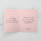 De groet van Eid met klantgerichte moskee & Feestdagen Kaart (Binnen)