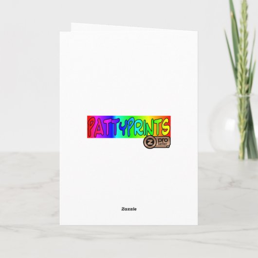 De Groet van Halloween Kaart (Achterkant)