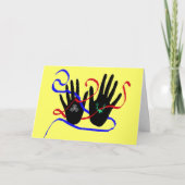 De Groet van Handfasting Kaart (Voorkant)