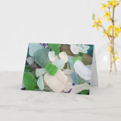 De Groet van het Glas van het zee Kaart (Gele Bloem)