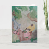 De groet van het inwijdingsfeest bedankkaart (Voorkant)