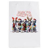 De groet van het seizoen medium cadeauzakje (Voorkant)