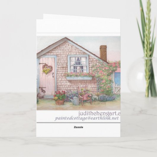 DE GROET VAN KERSTMIS VAN HET LANDSCHAP VAN JOYEUX FEESTDAGEN KAART (Achterkant)