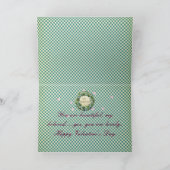 De Groet van mijn Geliefd Valentijn Feestdagen Kaart (Binnen)