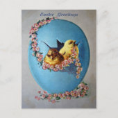 De Groeten 1909 van Pasen Feestdagenkaart (Voorkant)