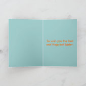 De Groeten 2008 van Pasen! Feestdagen Kaart (Binnen)