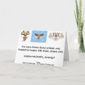 De groeten van Badger_Birthday van Badgering Kaart (Achterkant)