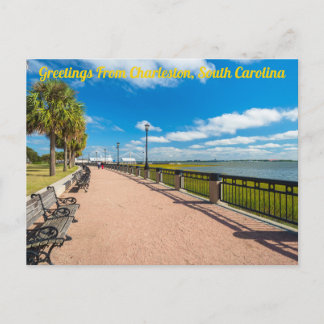 De groeten van Charleston, Briefkaart South Caroli