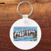 De groeten van Charleston, SC Sleutelhanger (Voorkant)