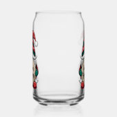 De groeten van Christmas Gnome Season Blikvorm Glas (Links)