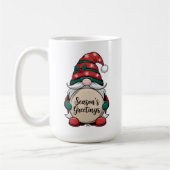 De groeten van Christmas Gnome Season Koffiemok (Links)