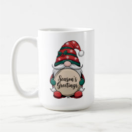 De groeten van Christmas Gnome Season Koffiemok