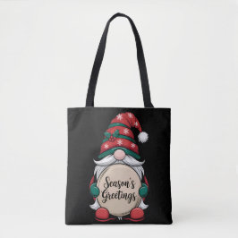 De groeten van Christmas Gnome Season Tote Bag