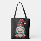 De groeten van Christmas Gnome Season Tote Bag (Achterkant)