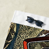 De groeten van Colorado State Colorful Art Strandlaken (In situ)