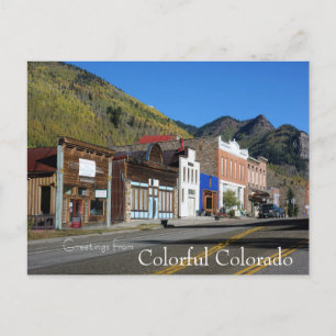 De groeten van Colorful Rico Colorado Briefkaart