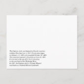 De Groeten van de Arch van de gateway van Missouri Briefkaart (Achterkant)