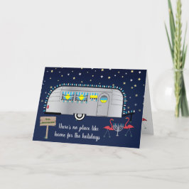 De Groeten van de Chanoeka van Snowbird Kaart