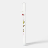 De groeten van de kerstseizoenen met Poinsettias Case-Mate iPhone Case (Achterkant / Links)