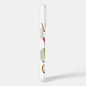 De groeten van de kerstseizoenen met Poinsettias Case-Mate iPhone Case (Achterkant / Rechts)