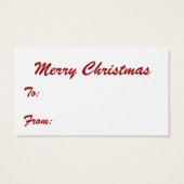 De groeten van de kerstseizoenen met Poinsettias Visitekaartje (Achterkant)