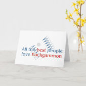 De groeten van de Minnaar van het backgammon Kaart (Gele Bloem)