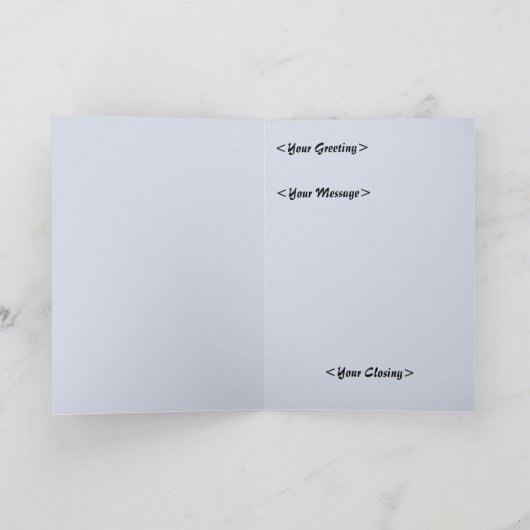 De Groeten van de Pascha Kaart (Binnen)