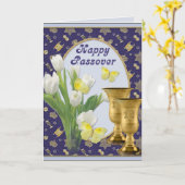 De Groeten van de Pascha Kaart (Gele Bloem)