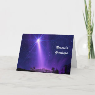 De groeten van de reden feestdagen kaart