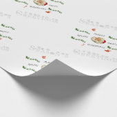 De groeten van de Santa Season Cadeaupapier (Hoek)