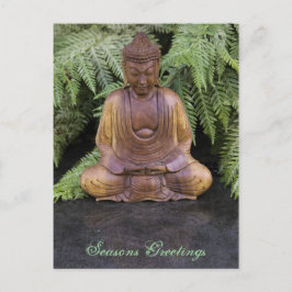 De Groeten van de Seizoenen van Boedha Feestdagenkaart